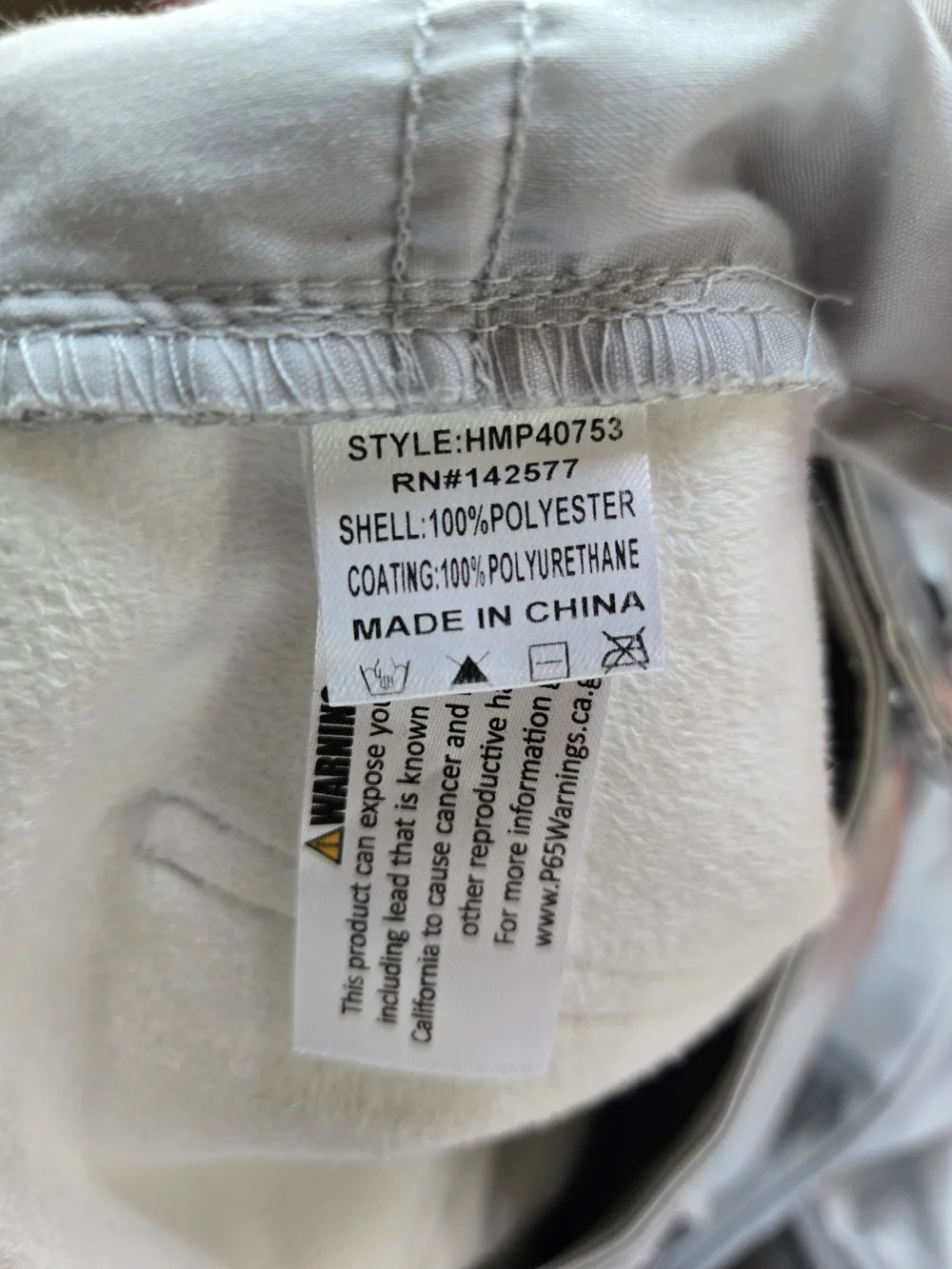 Nwt Haute Monde Silver Metallic Women's Pants Sleek Shine Size XL - Picture 6 of 7